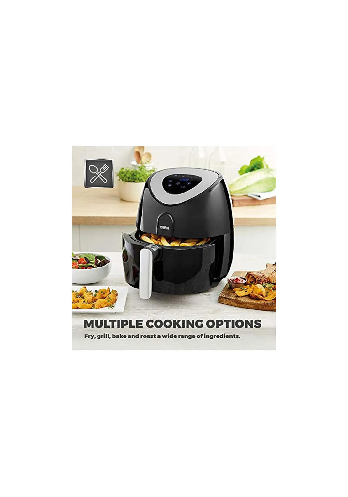 1500W 4.3L Digital Air Fryer | T17024