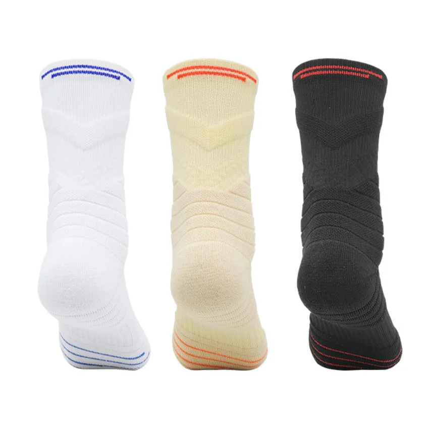 3 Pack Mens Walking Socks With Padded Heel