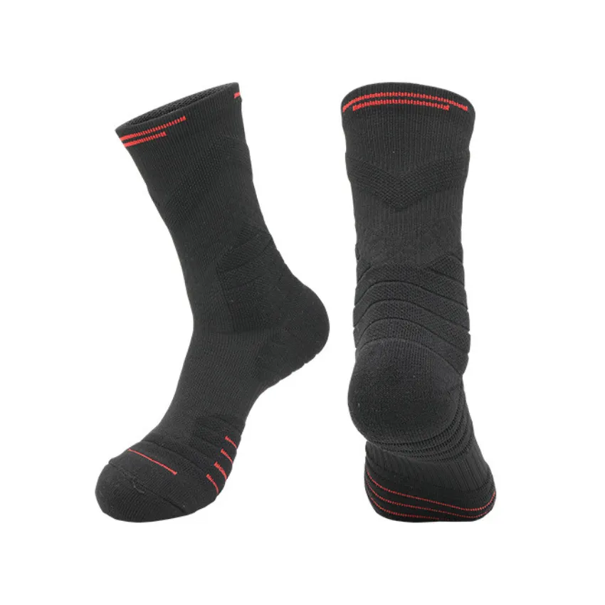 3 Pack Mens Walking Socks With Padded Heel