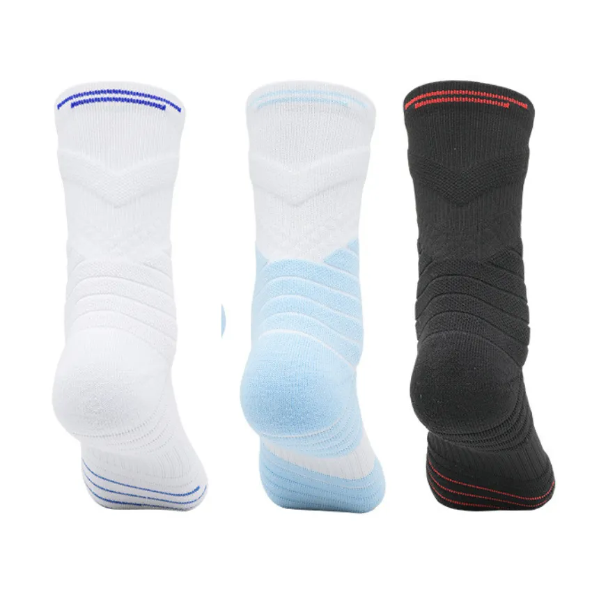 3 Pack Mens Walking Socks With Padded Heel