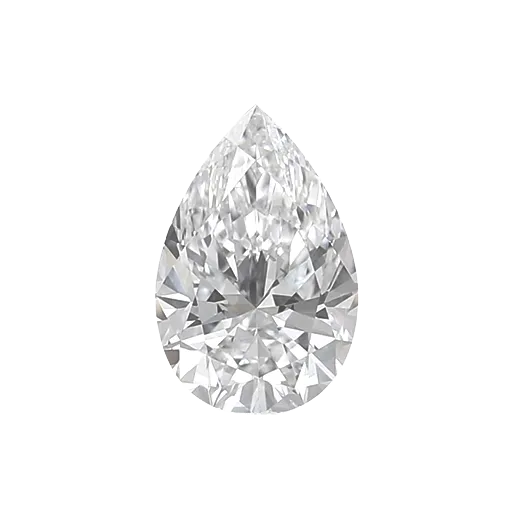 3.02ct IGI Pear F/VS1 Lab Grown