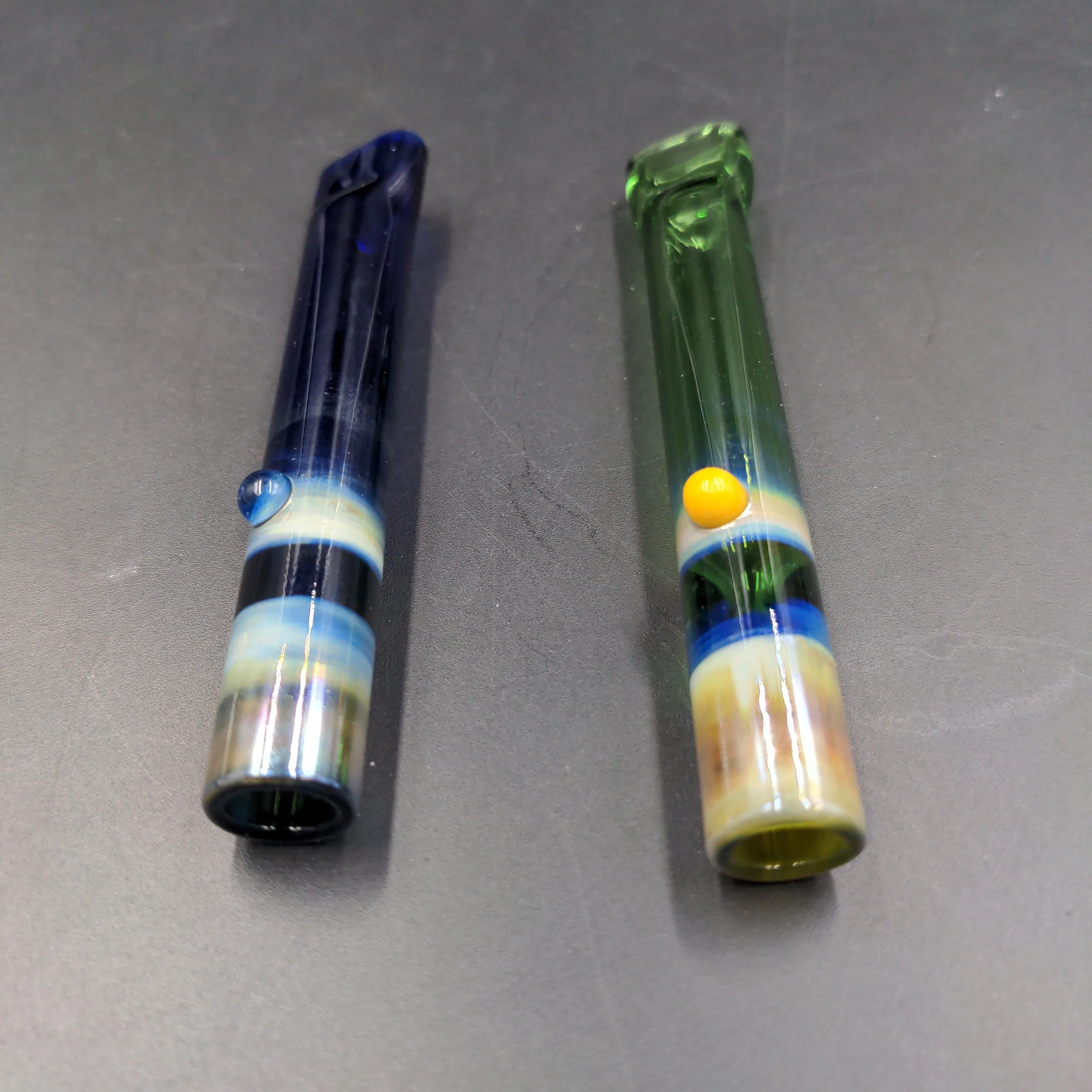 3.5 Flat Mouth Chillum - by LimboGlass