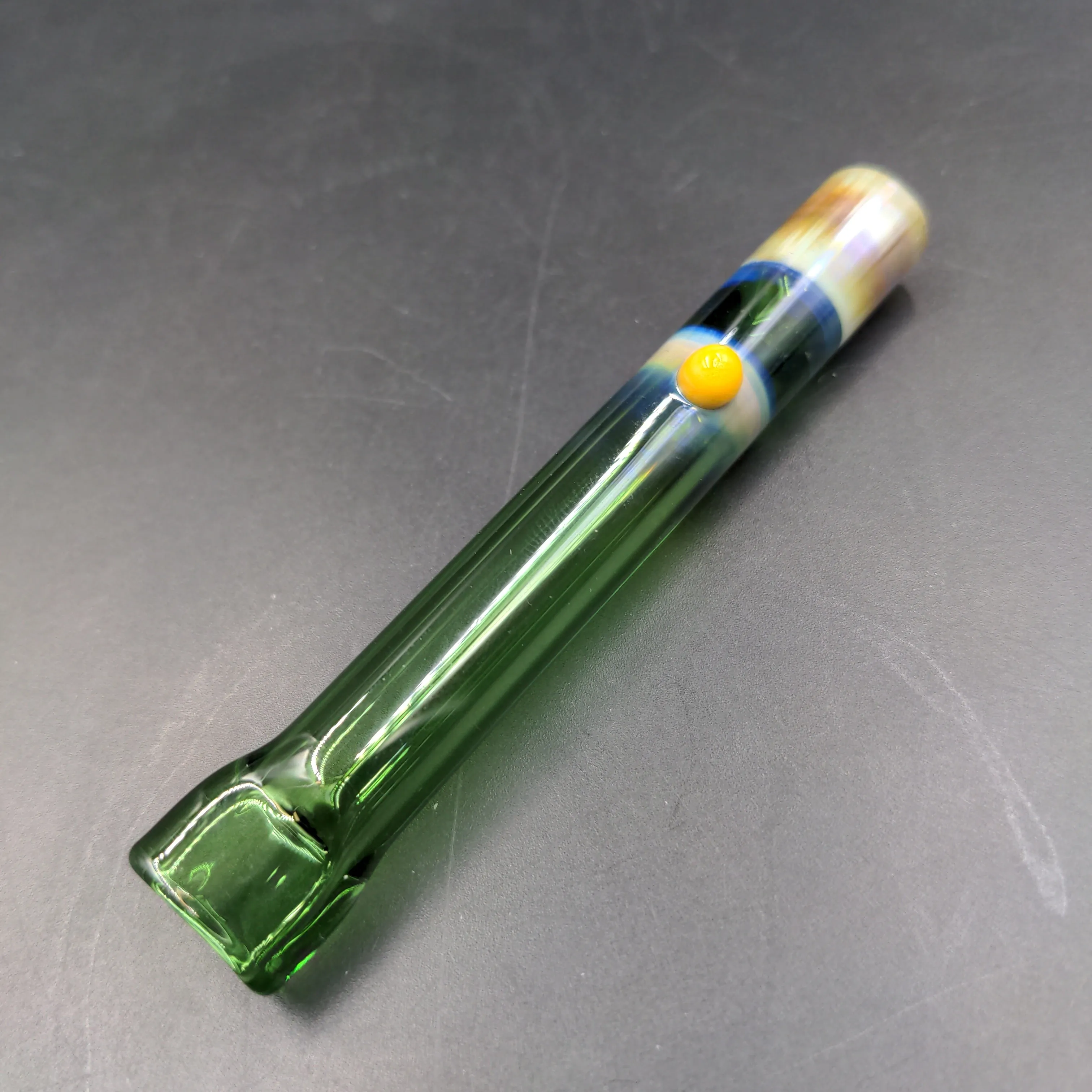 3.5 Flat Mouth Chillum - by LimboGlass