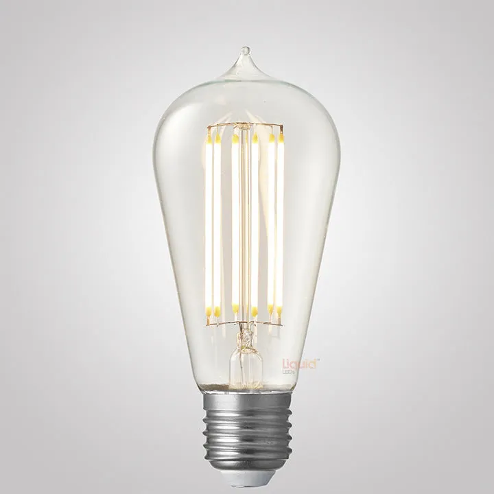 8W Edison LED Bulb E27 in Warm White