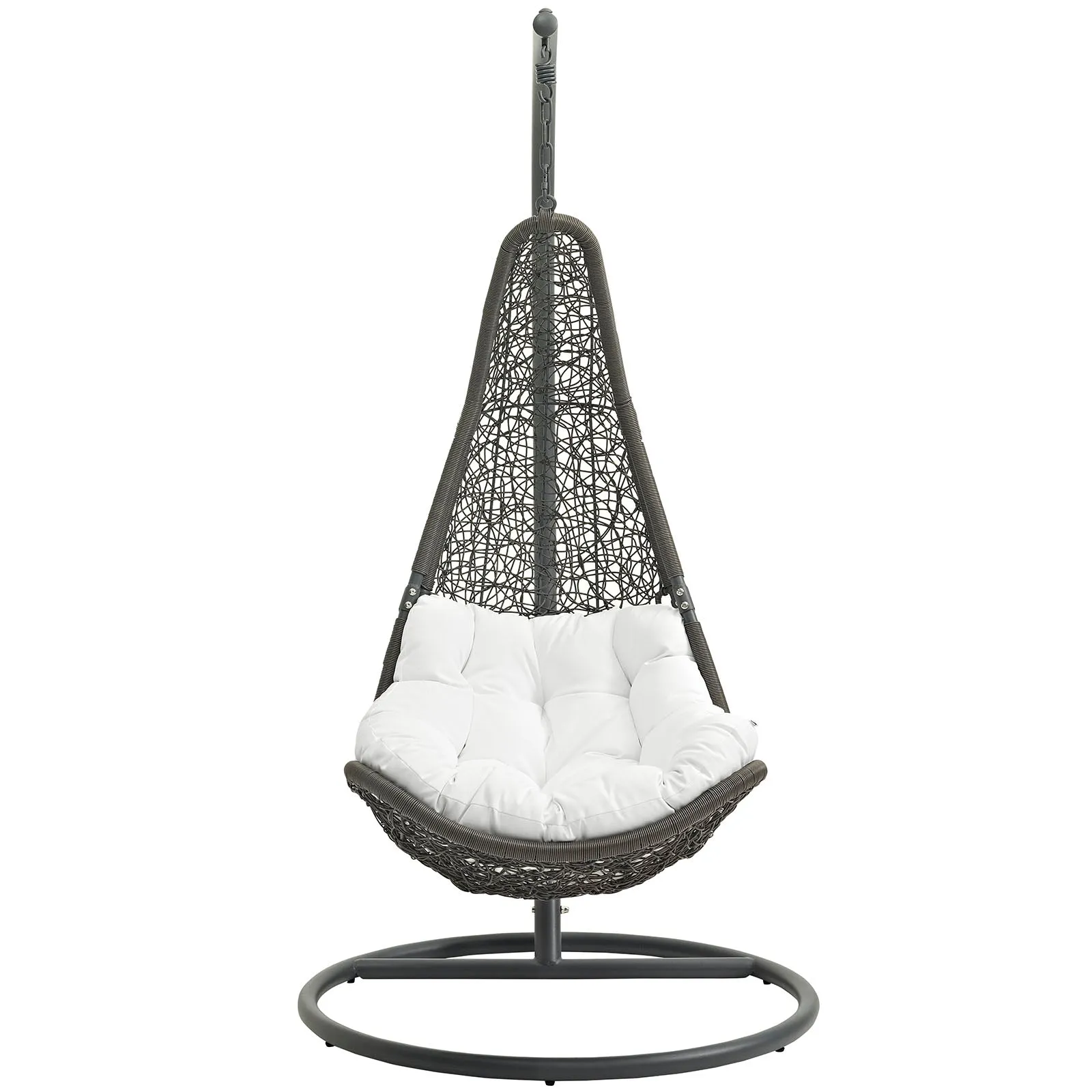 Abate Outdoor Patio Swing Chair With Stand