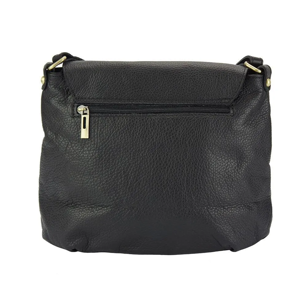 Angelica leather shoulder bag