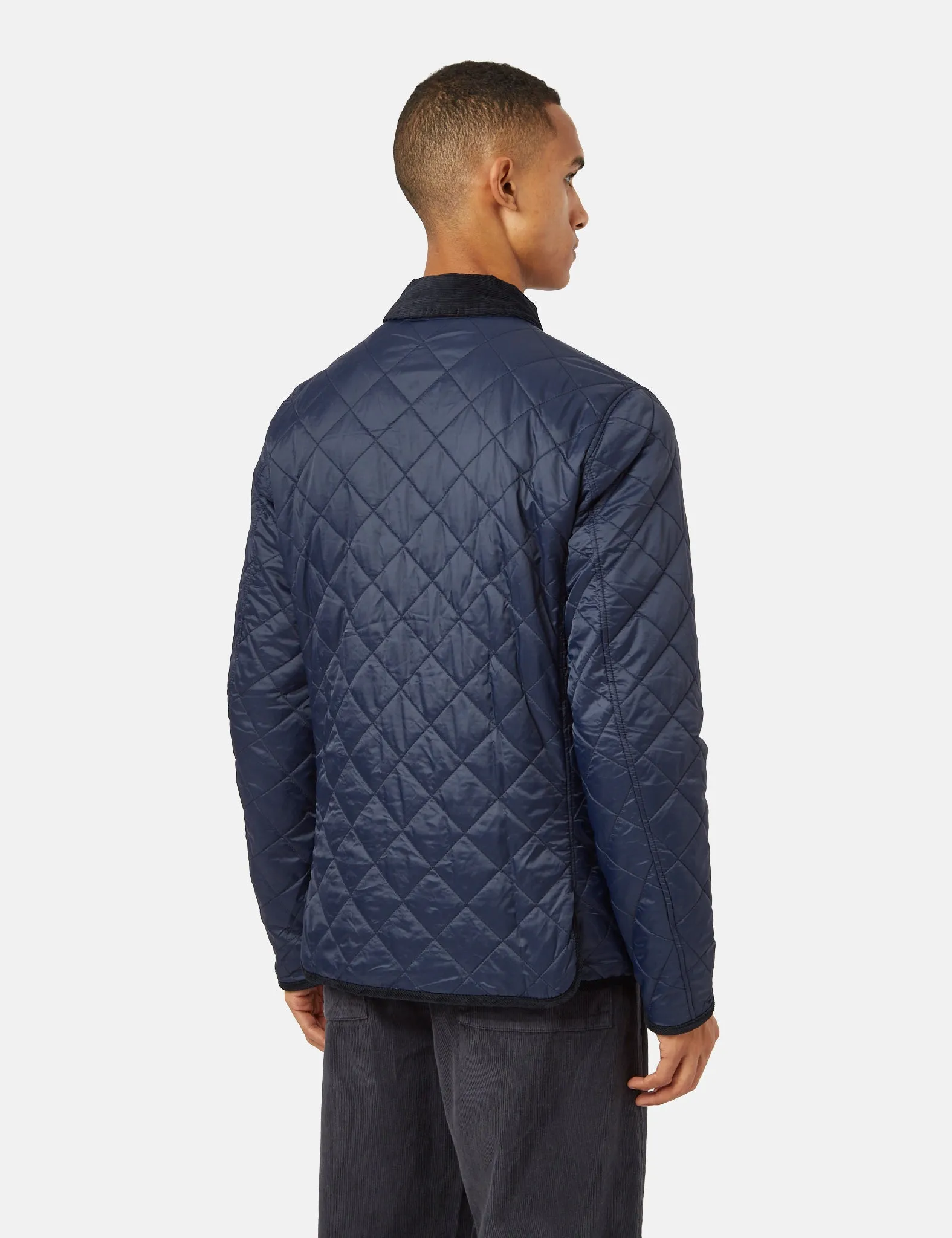 Barbour Hoxton Liddesdale Quilt Jacket - Navy Blue