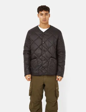 Barbour Liddesdale Cardigan Quilt Jacket - Black