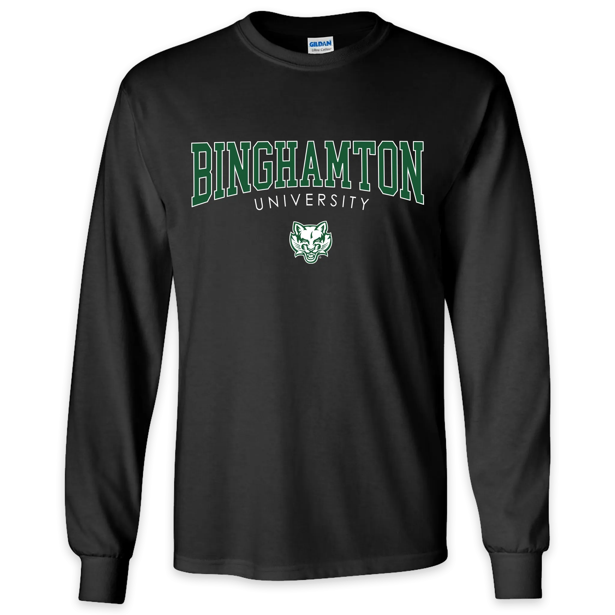 Binghamton University Black Long Sleeve Tee