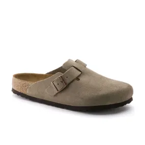 Birkenstock Men's Boston Soft Footbed Taupe