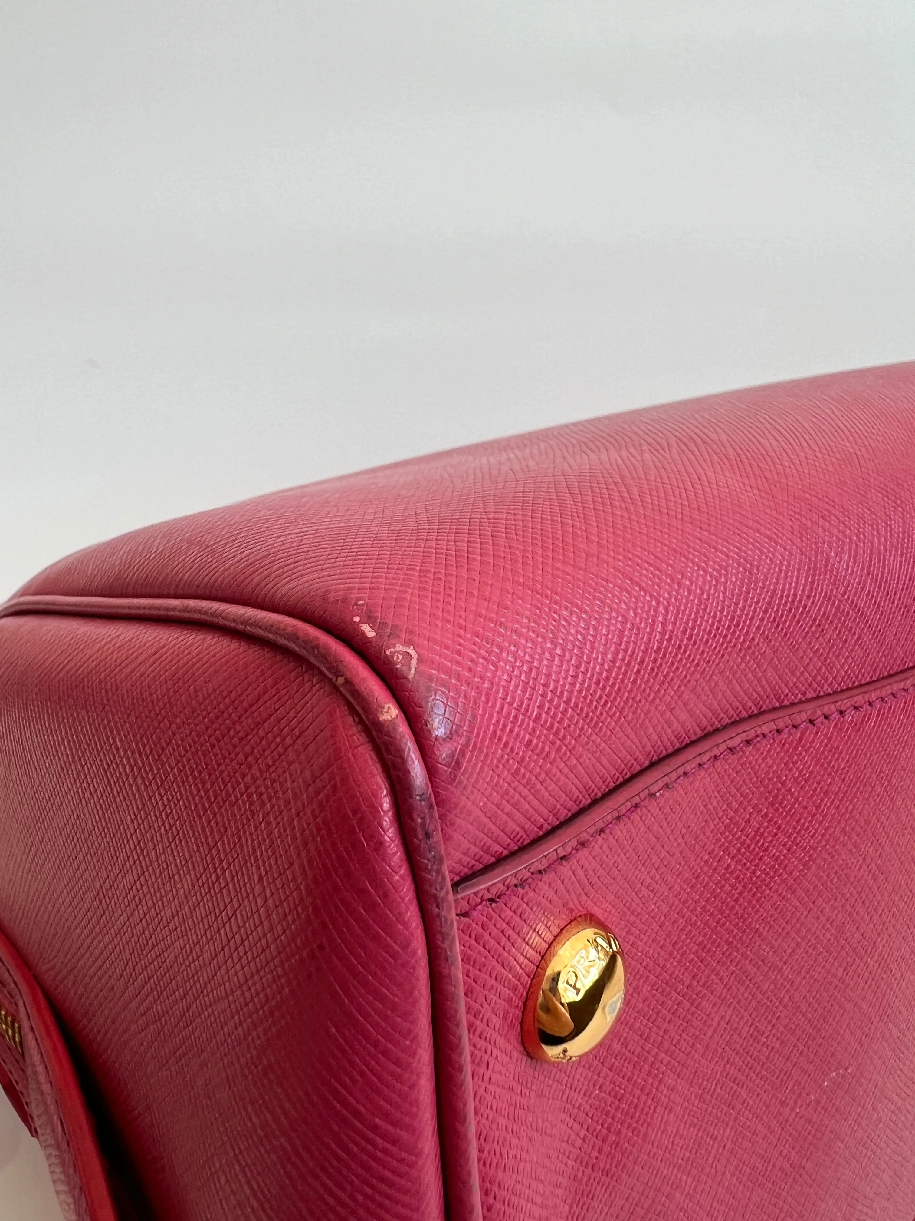 BL0823 Saffiano Lux Peonia Duffel Bag