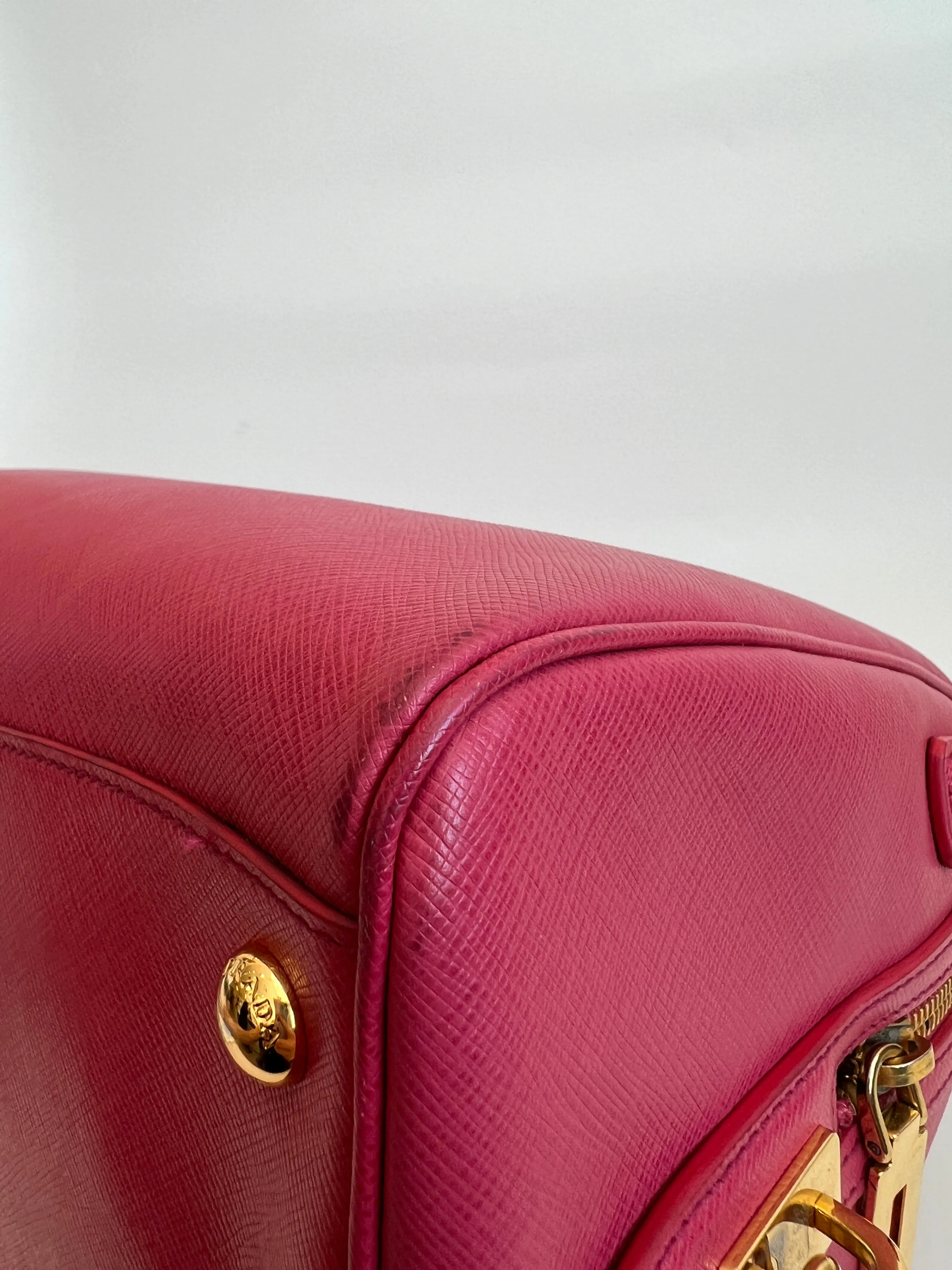 BL0823 Saffiano Lux Peonia Duffel Bag