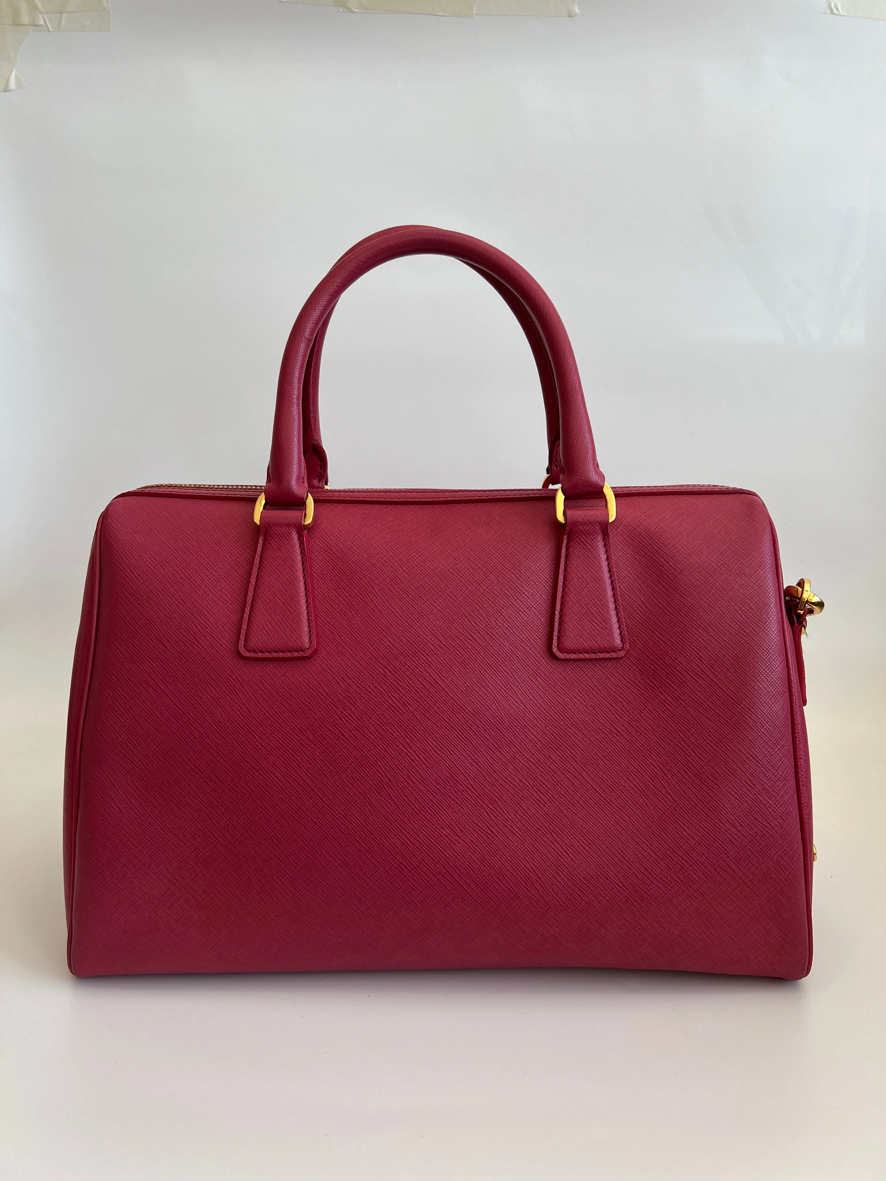 BL0823 Saffiano Lux Peonia Duffel Bag