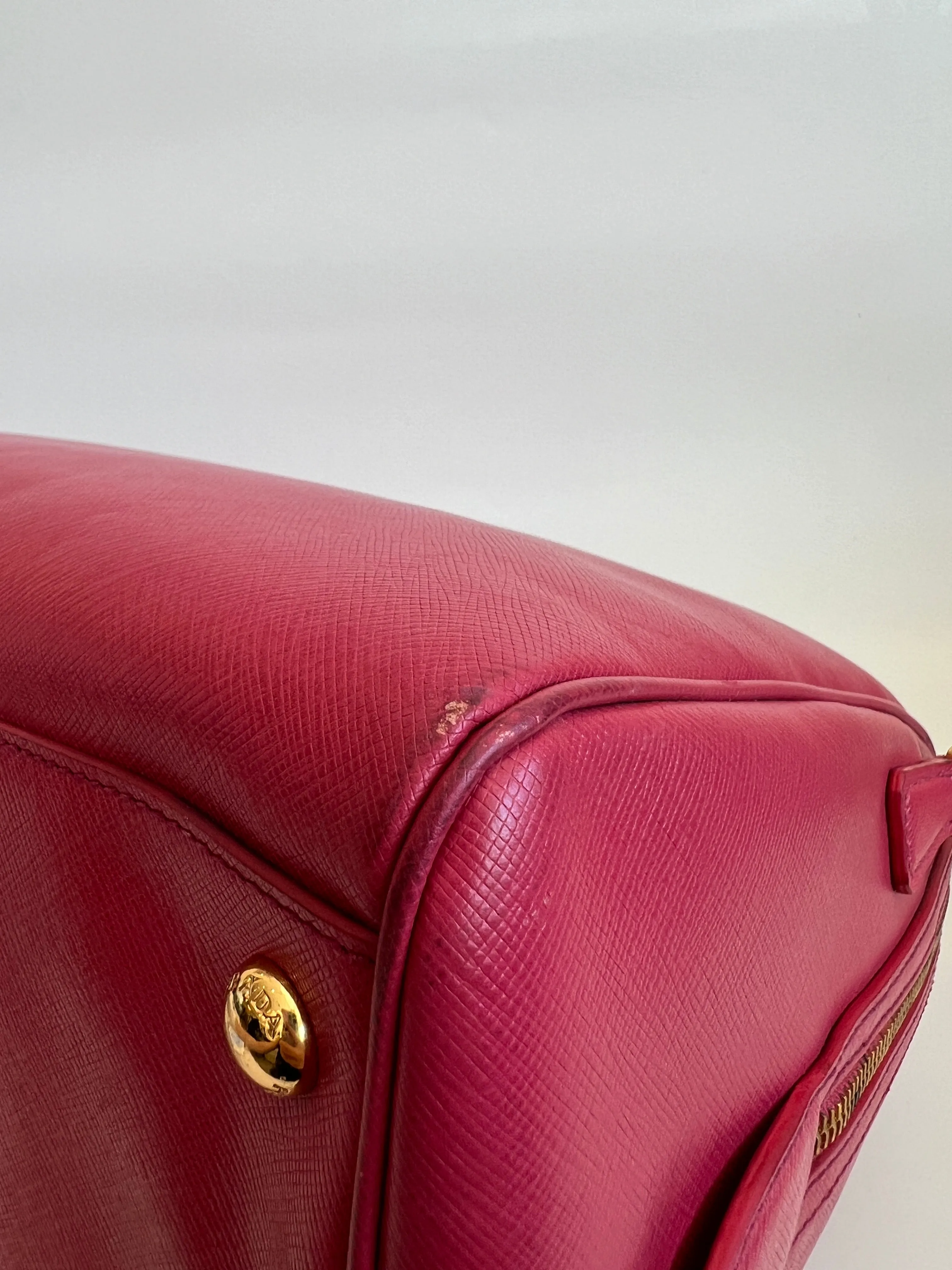 BL0823 Saffiano Lux Peonia Duffel Bag