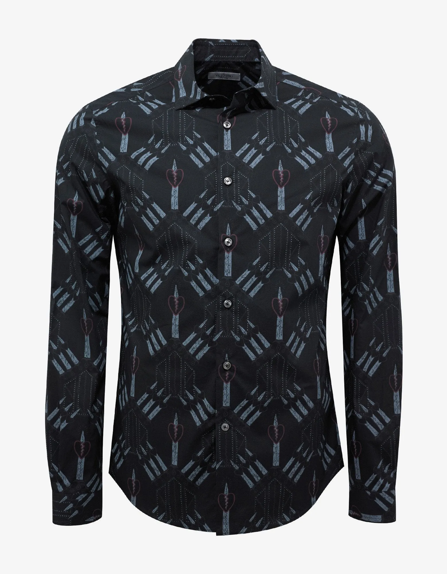 Black Loveblade Print Shirt