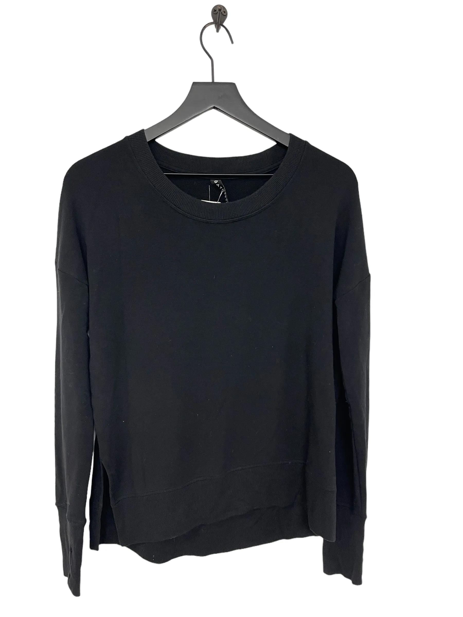 Black Sweatshirt Crewneck Athleta, Size Xs