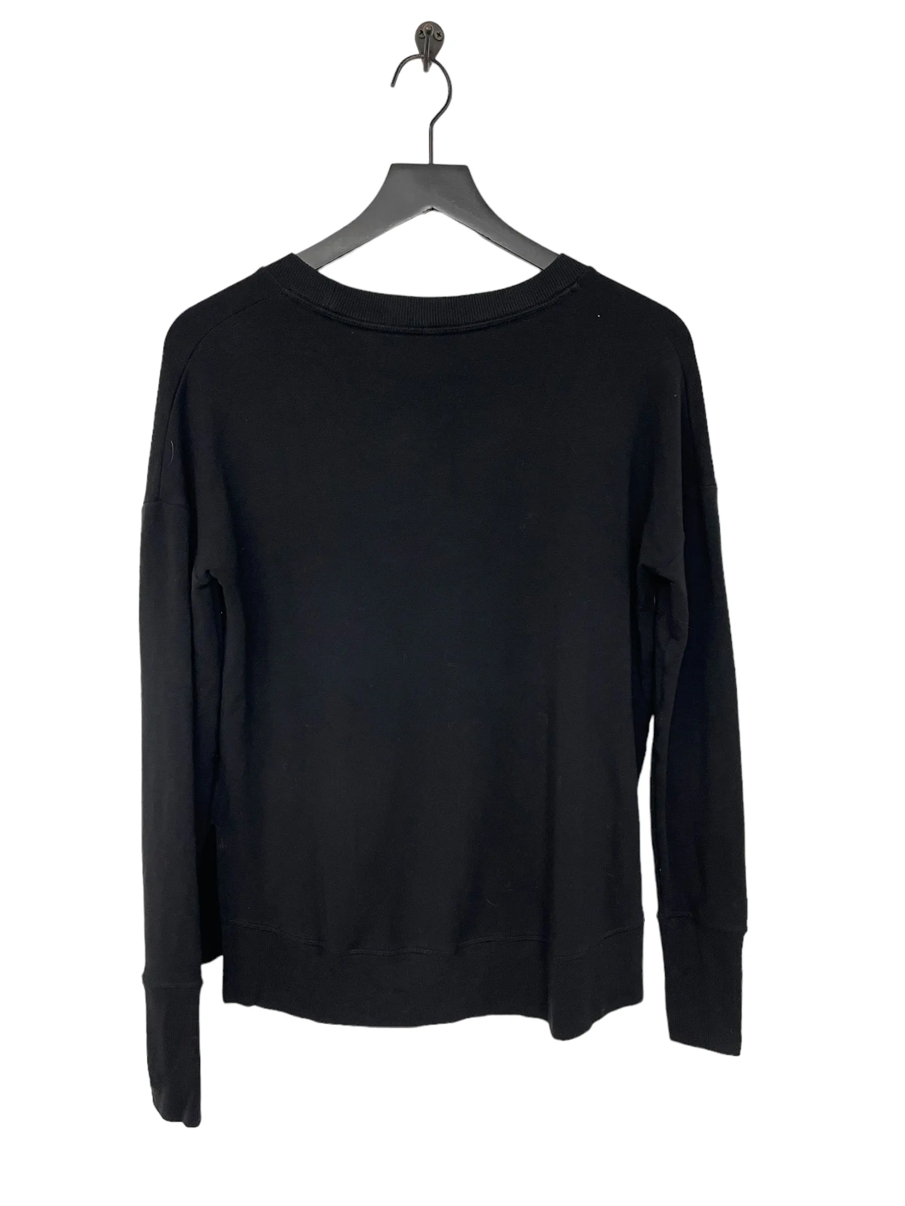 Black Sweatshirt Crewneck Athleta, Size Xs