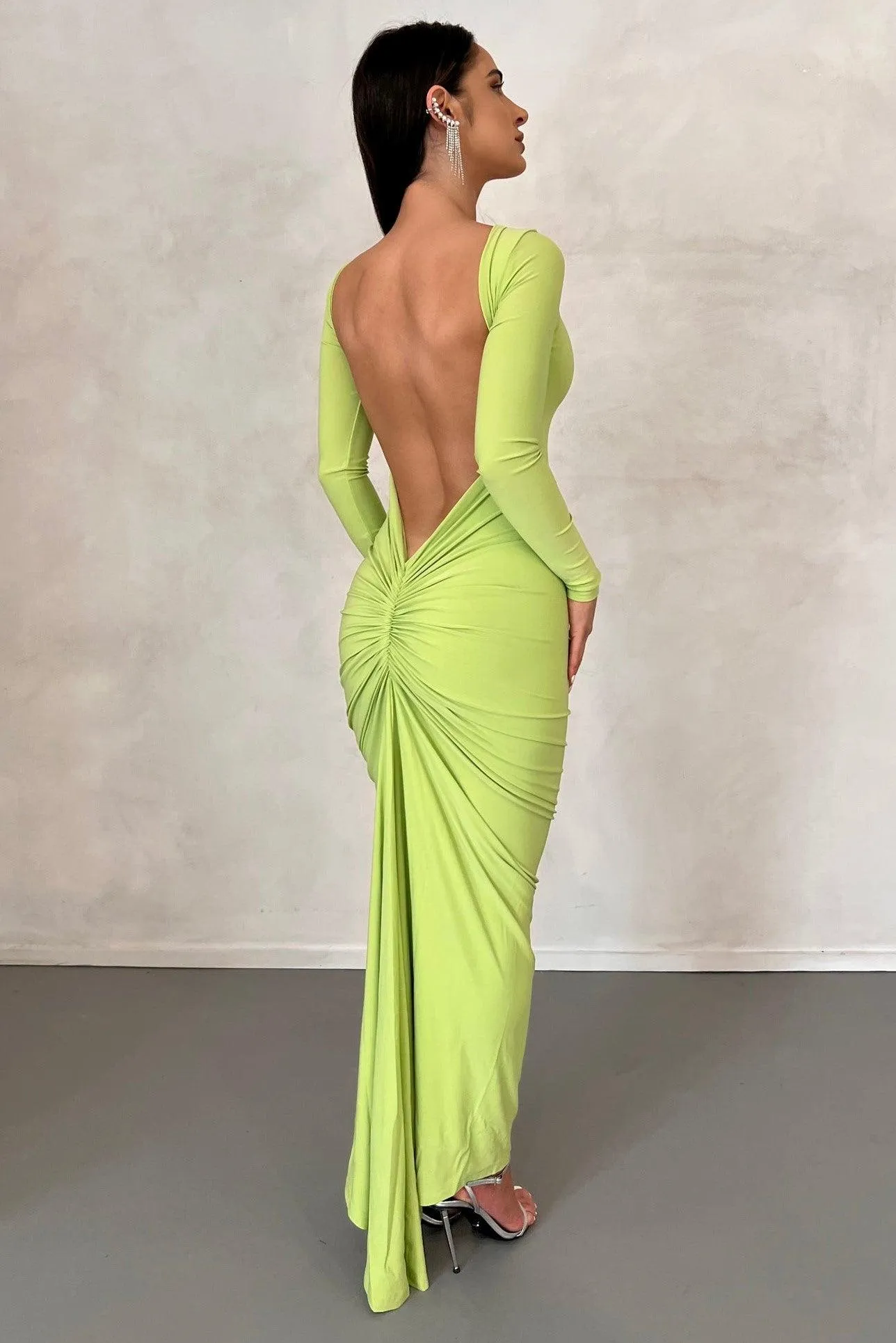 Camila Dress - Lime