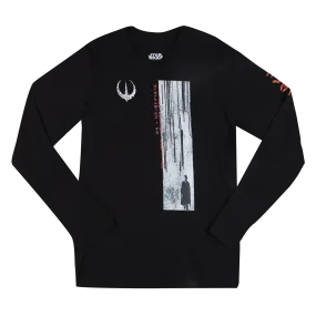 Cassian Andor Rebel Spy Black Long Sleeve