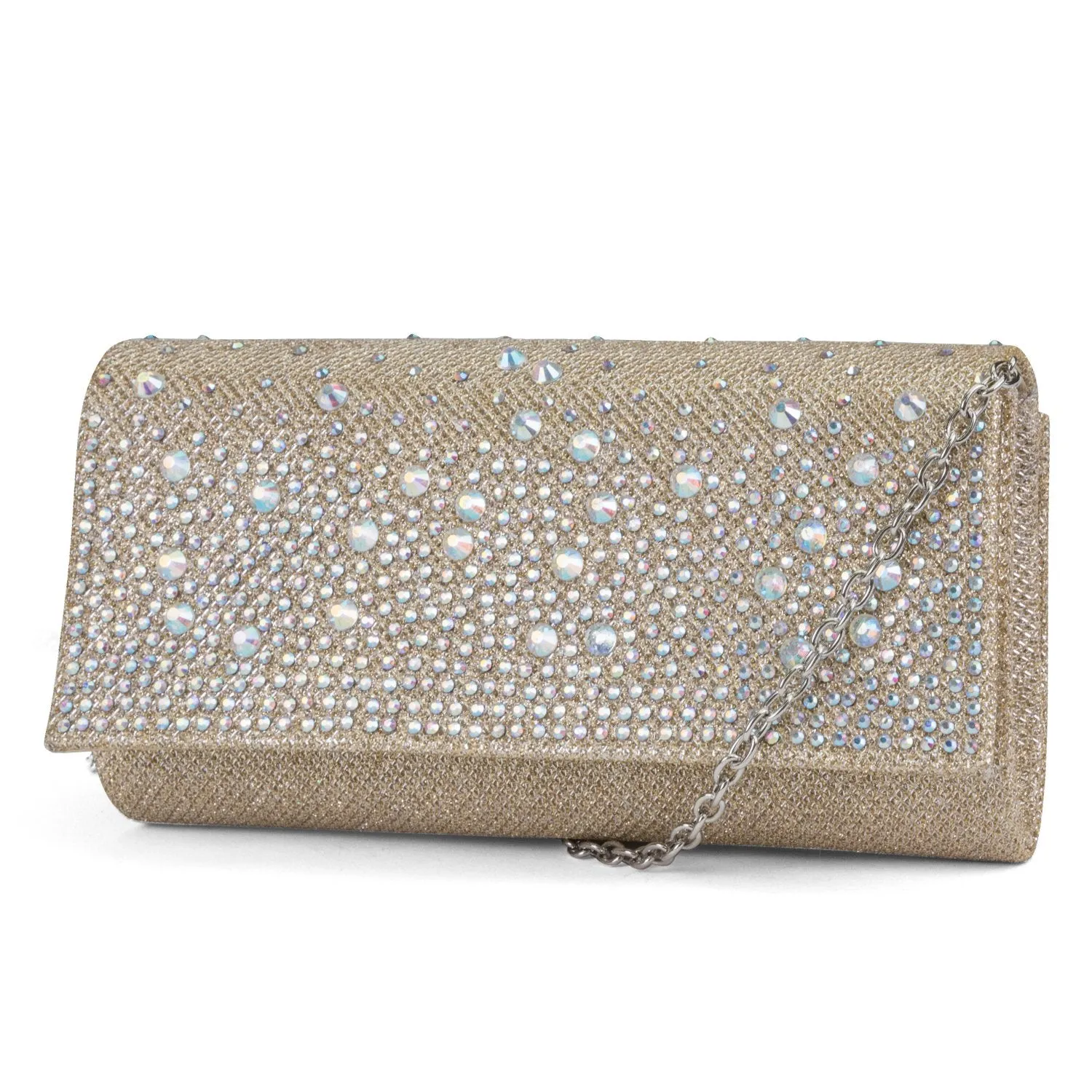 Chloe Sparkle Stones Evening Clutch