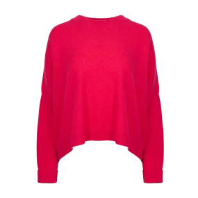 Chunky Cashmere Sweater Pink