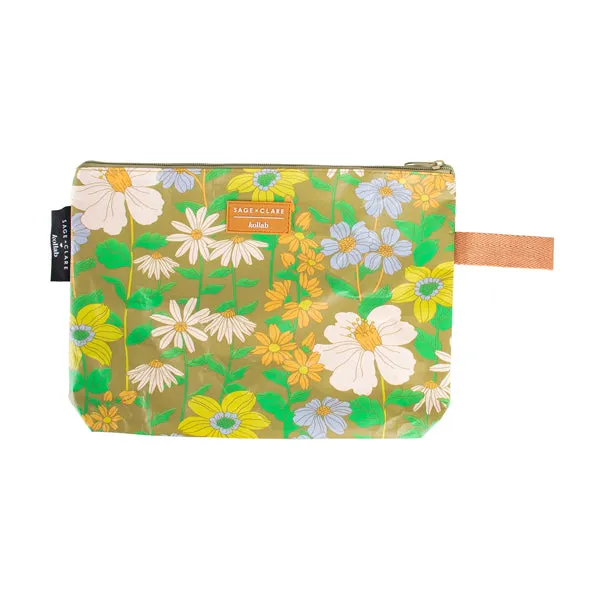 Clutch Bag - Sage x Clare   Kollab Floria