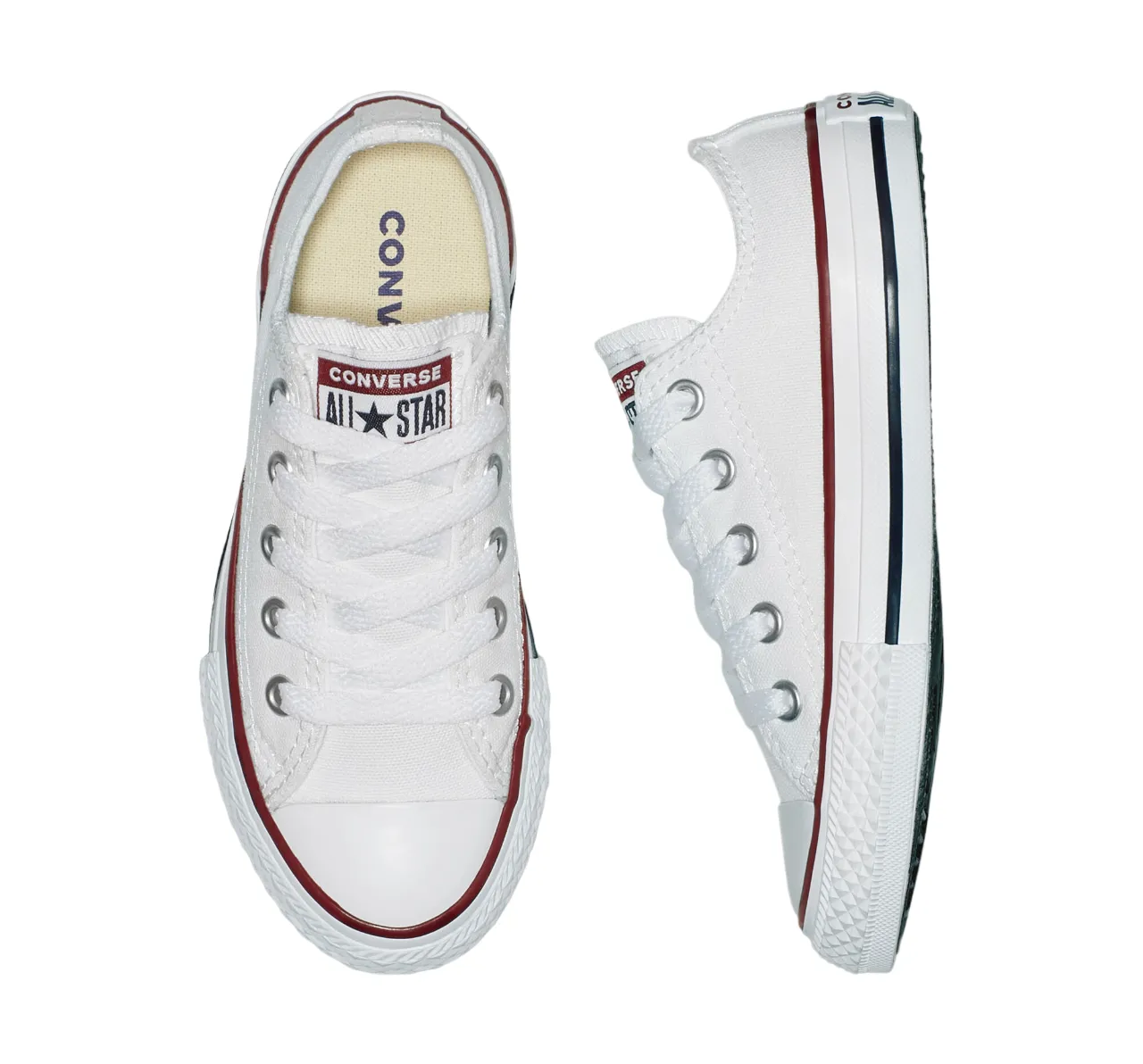 Converse children's sneakers shoe Chuck Taylor All Star Classic Low Ox 3J256C white