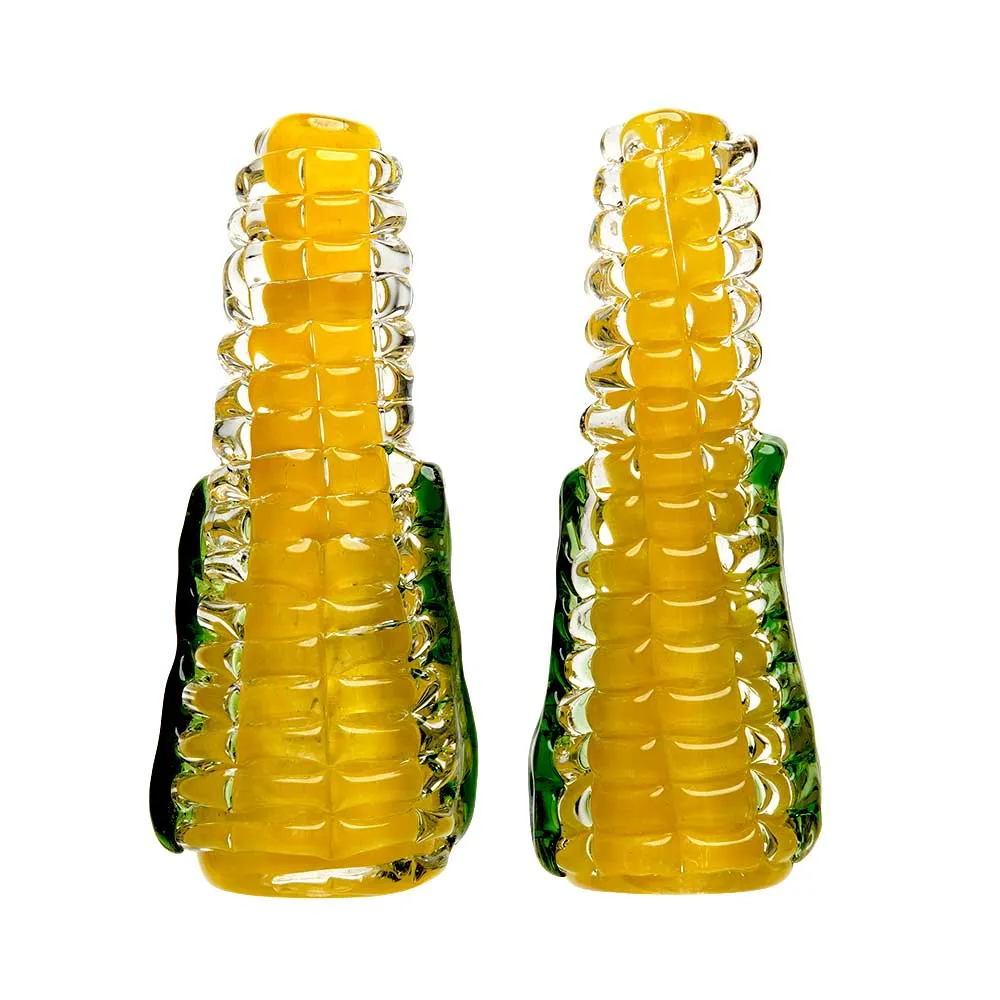 Corn Themed Chillum One Hitter 3"