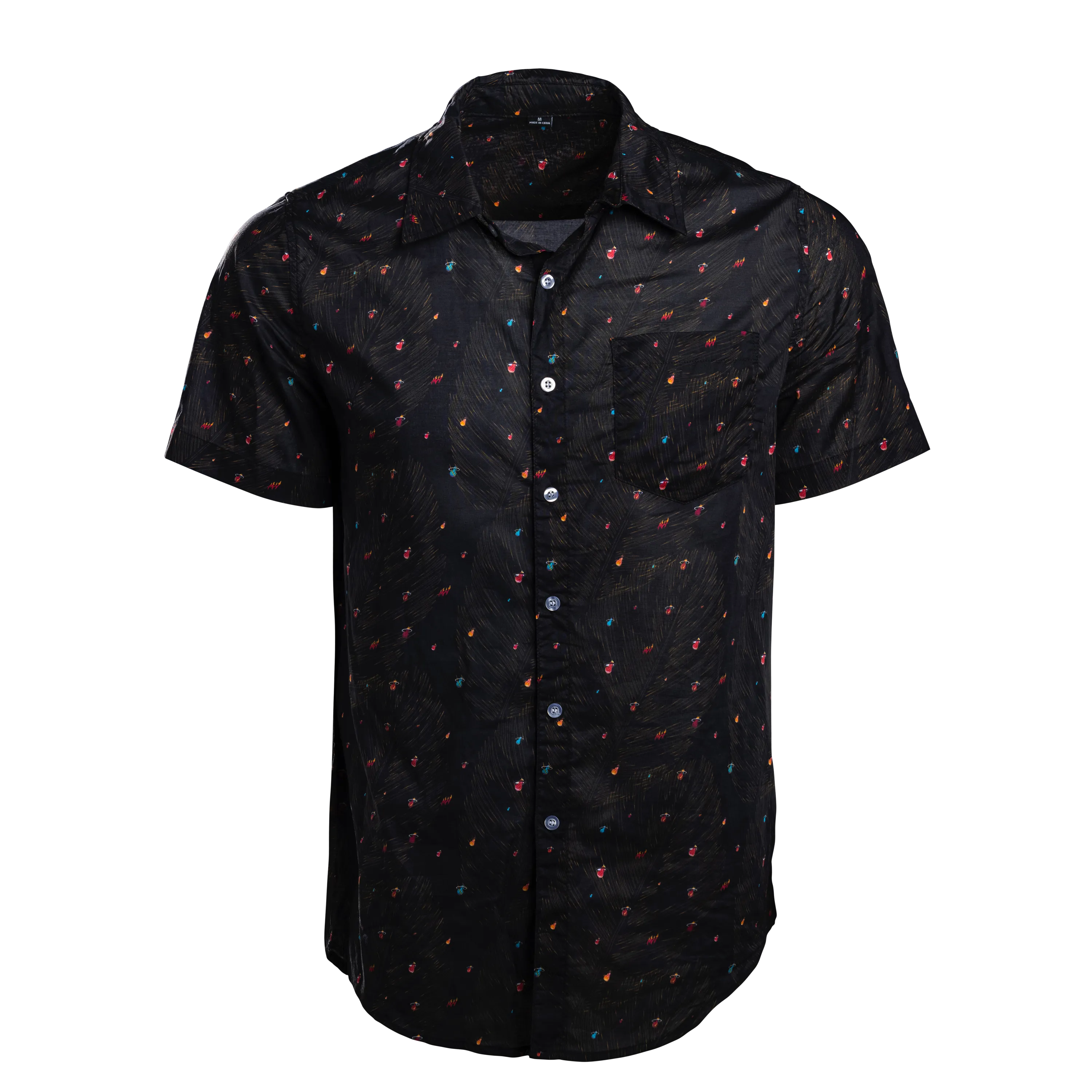 Court Culture Miami Mashup Button Down