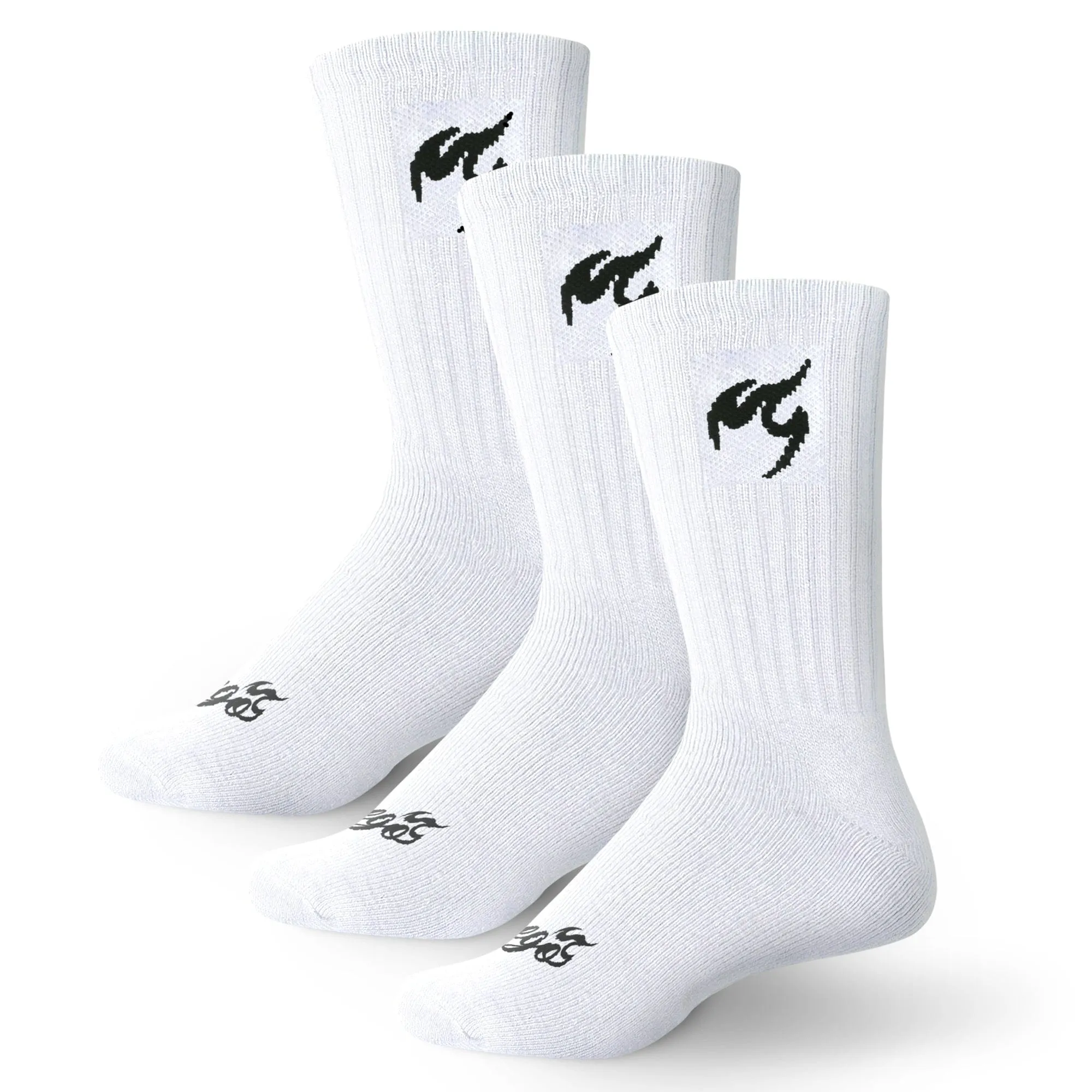 Crew Socks | White (3-pair)