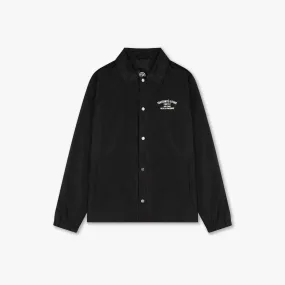 CROYEZ FRATERNITÉ COACH JACKET - BLACK/WHITE