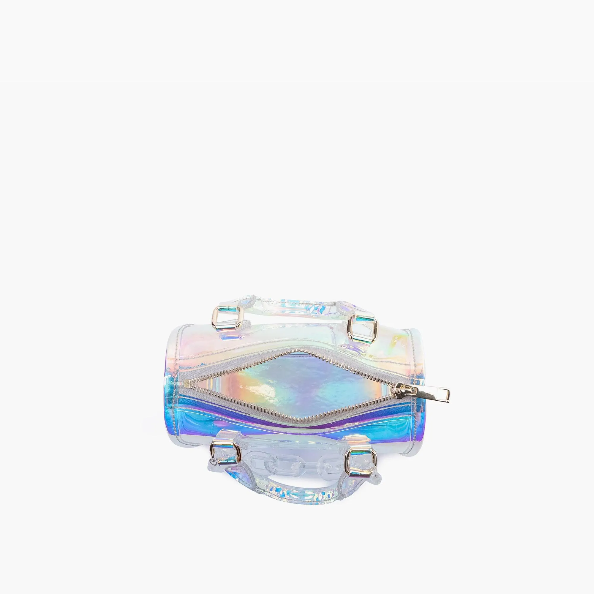 Crystal Mini Hologram Clear Crossbody Bag