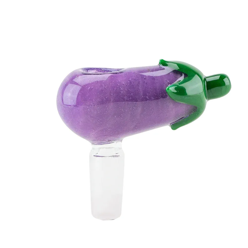 Empire Glassworks Eggplant Bowl Slide 14mm Male