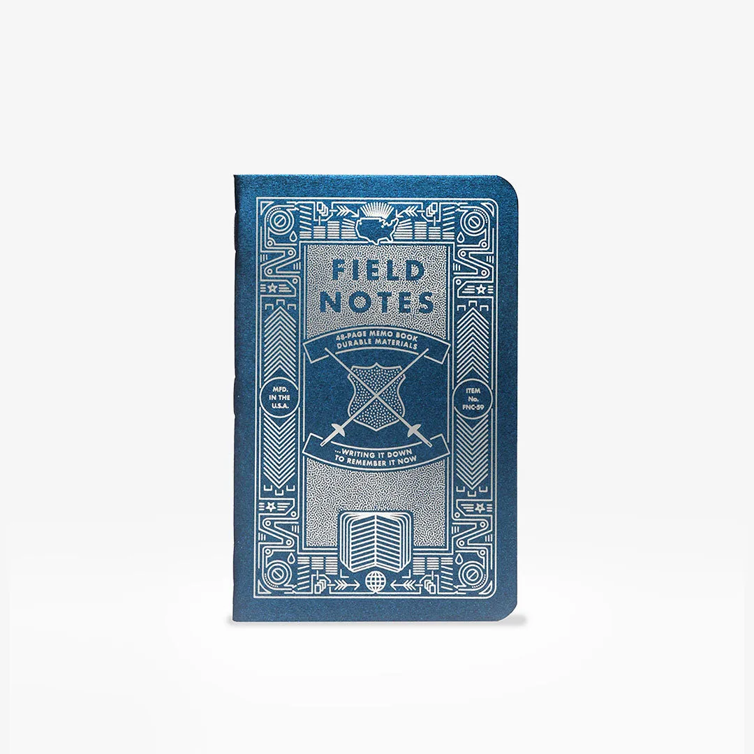 Field Notes Foiled Again 3-Pack Notebook