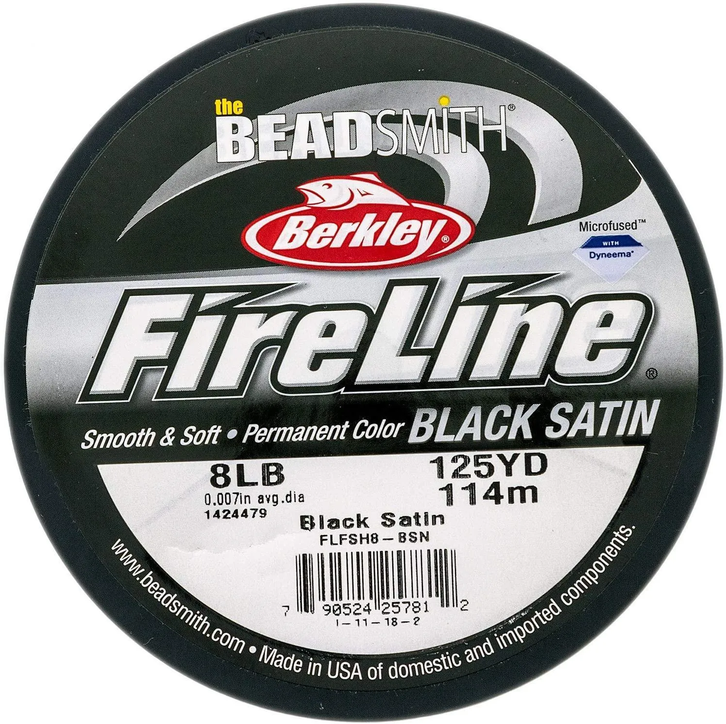 Fireline - Black Satin