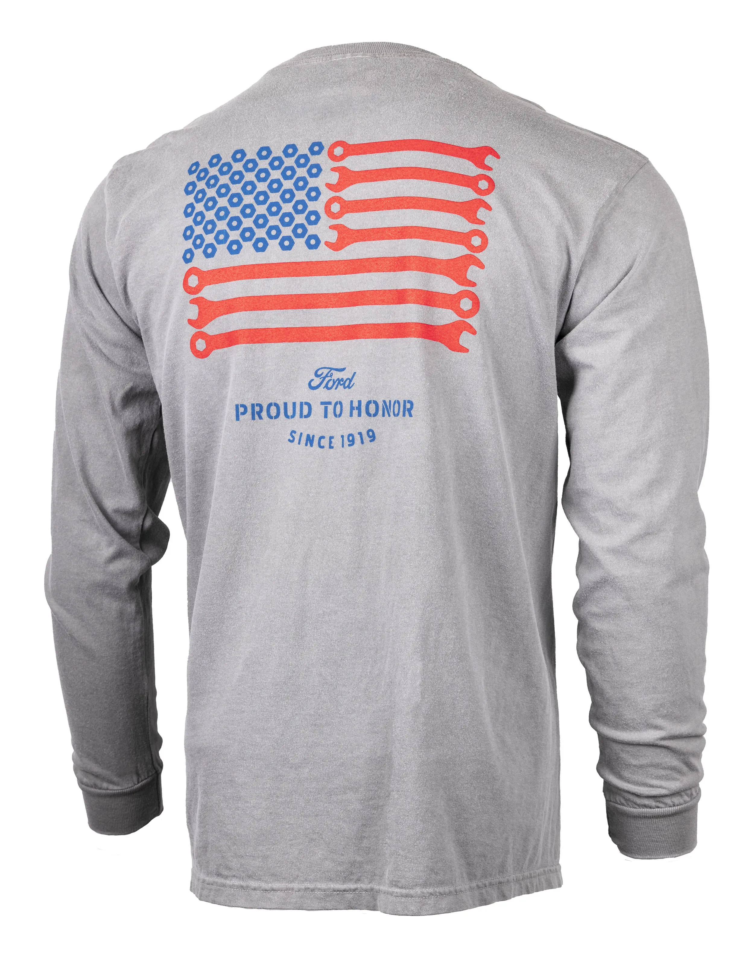 Ford Proud To Honor Full Battle Rattle Long Sleeve Tee