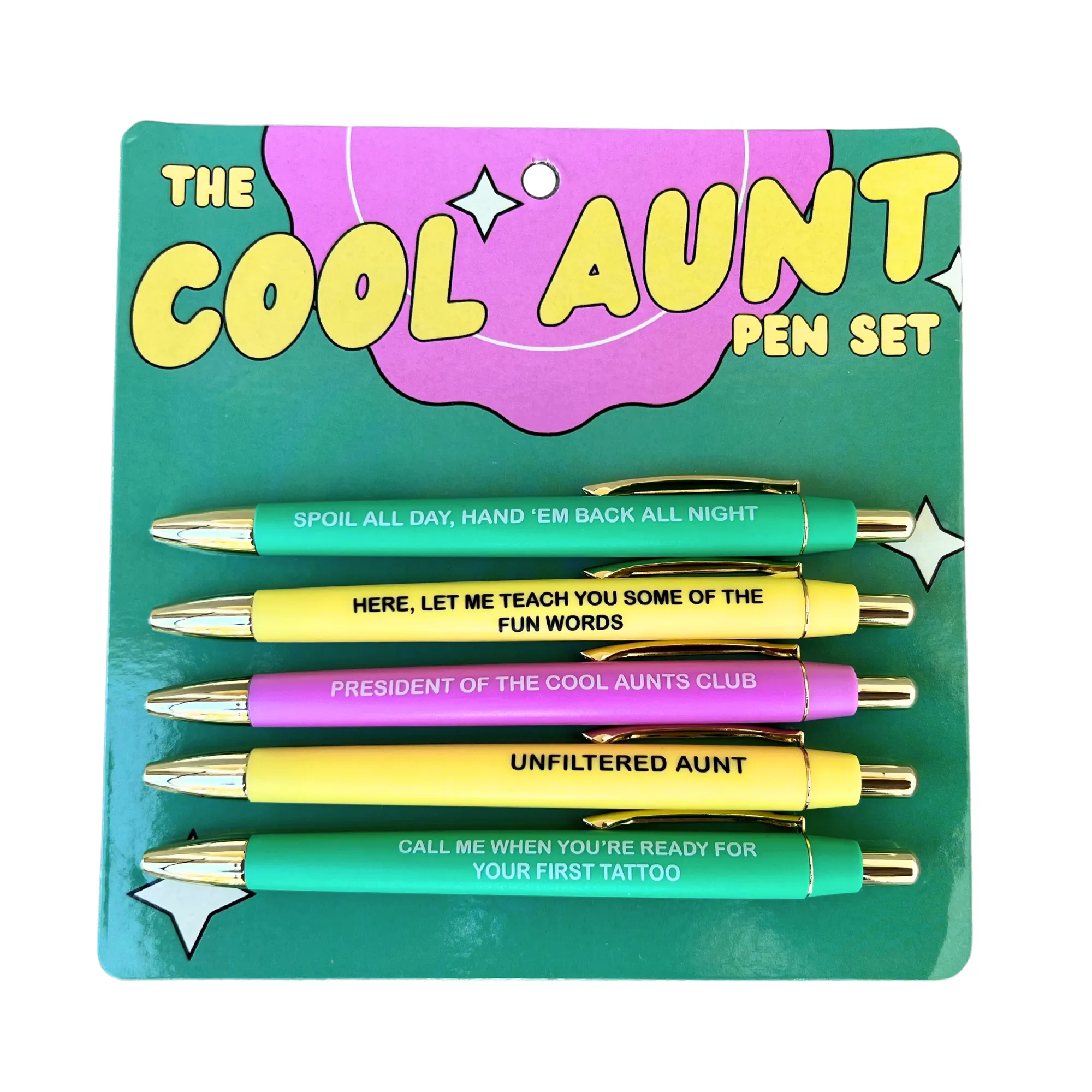 FUN CLUB - Cool Aunt Pen Set