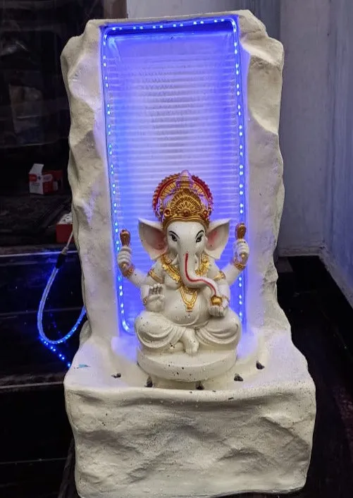 Ganesha Medium Size Wall Water Fountain -KAPI001WFG