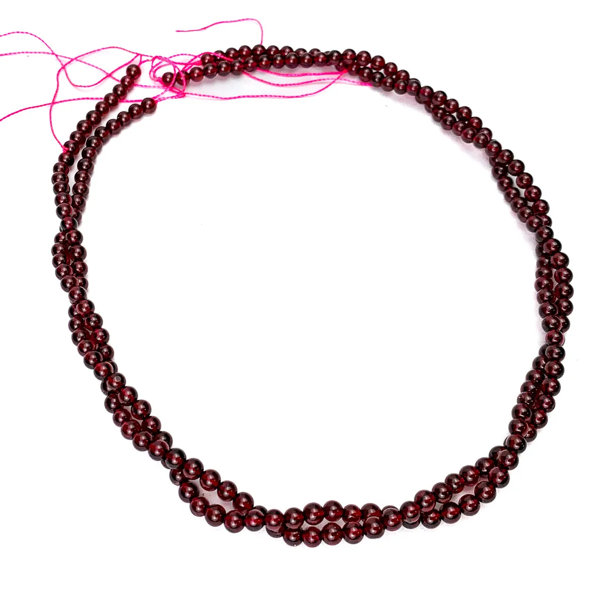 Garnet 4mm Smooth Rounds