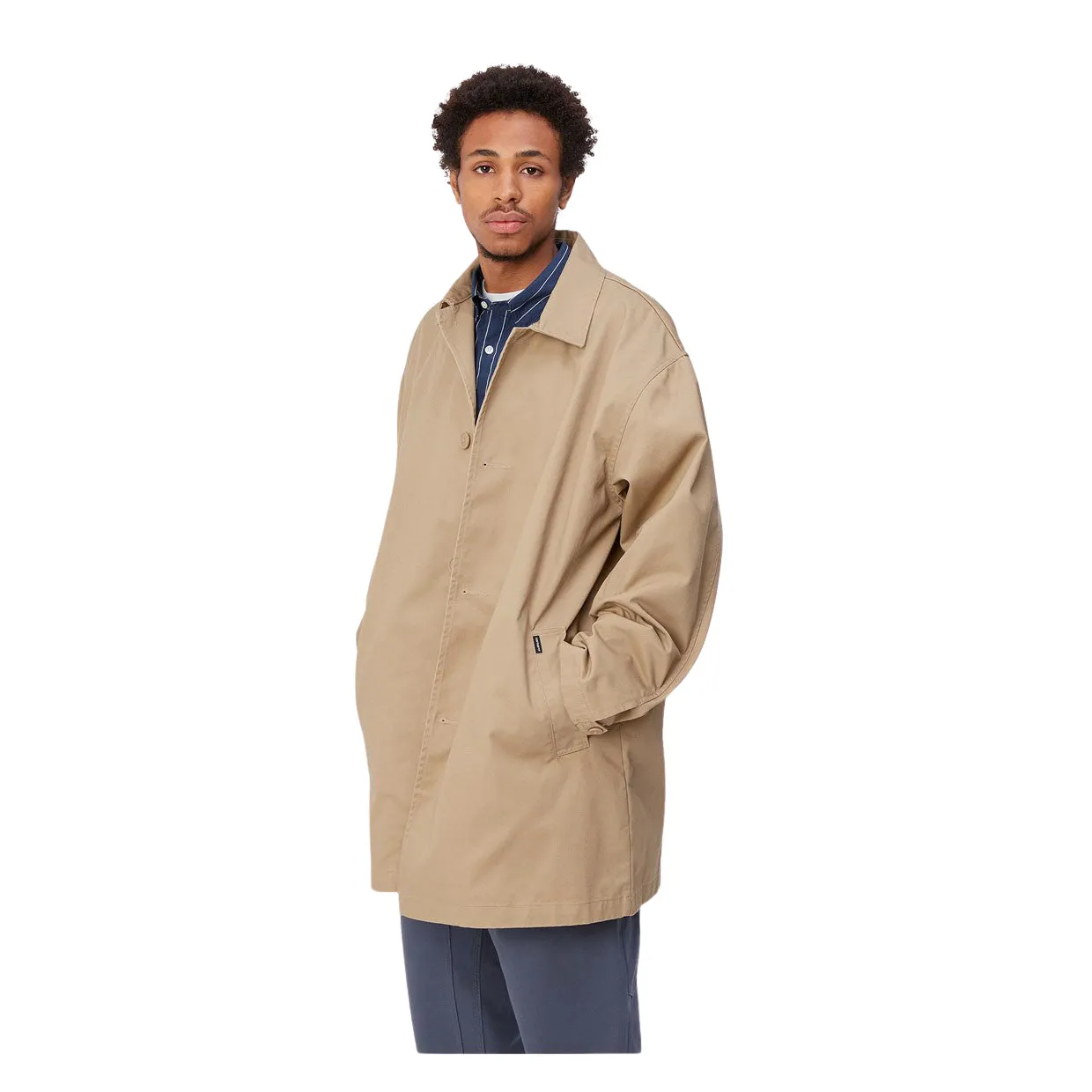 Giubbino Uomo Carhartt WIP Newhaven Coat Beige