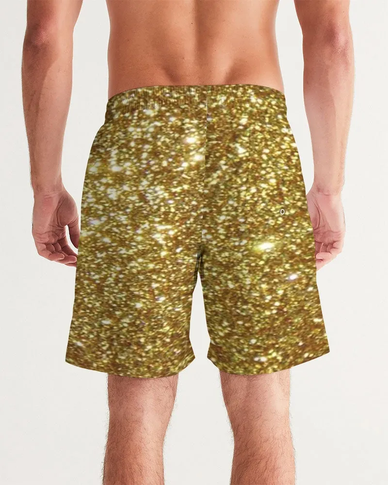 gold Men's Swim Trunk