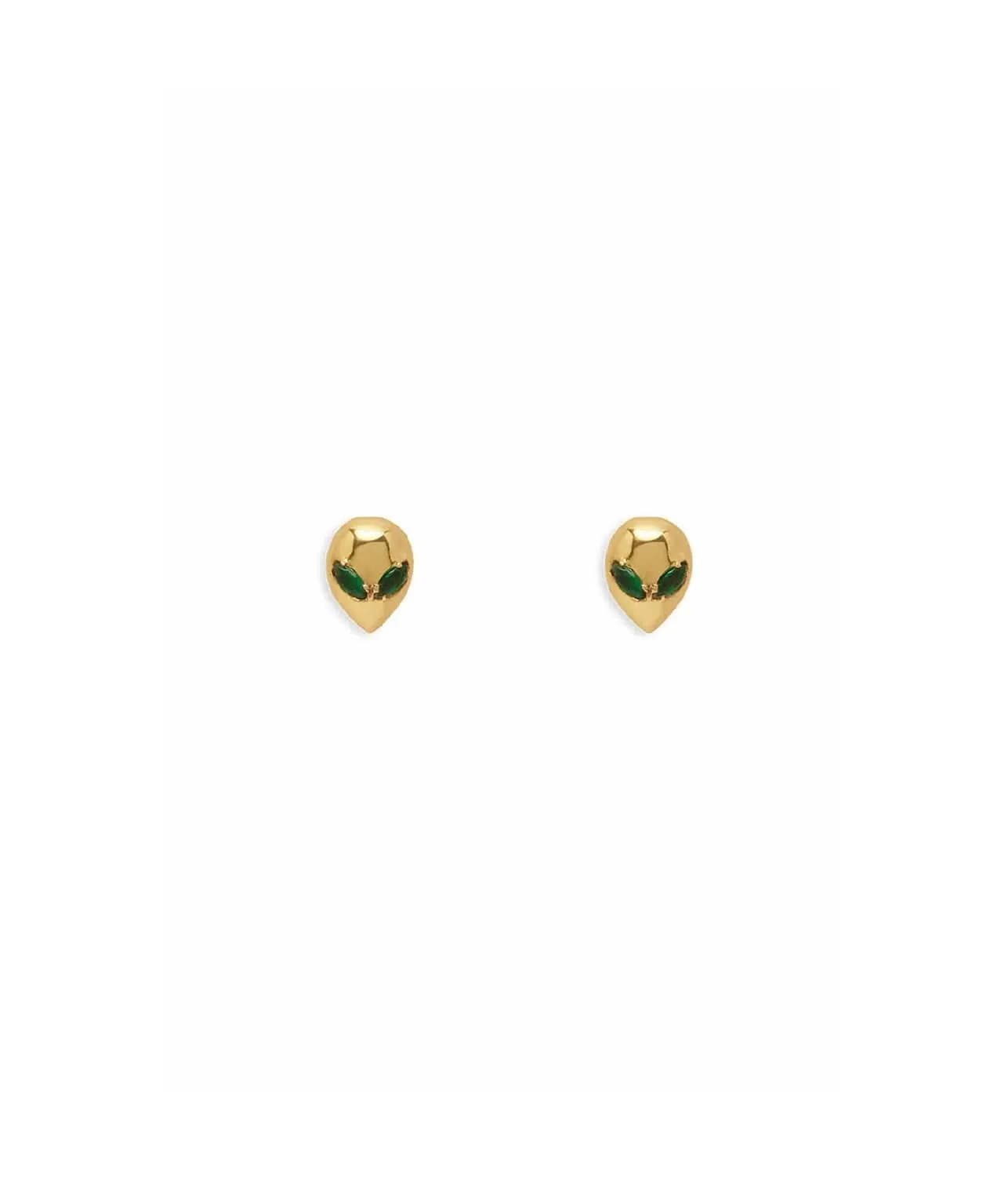 HERO ALIEN HEAD EARRINGS