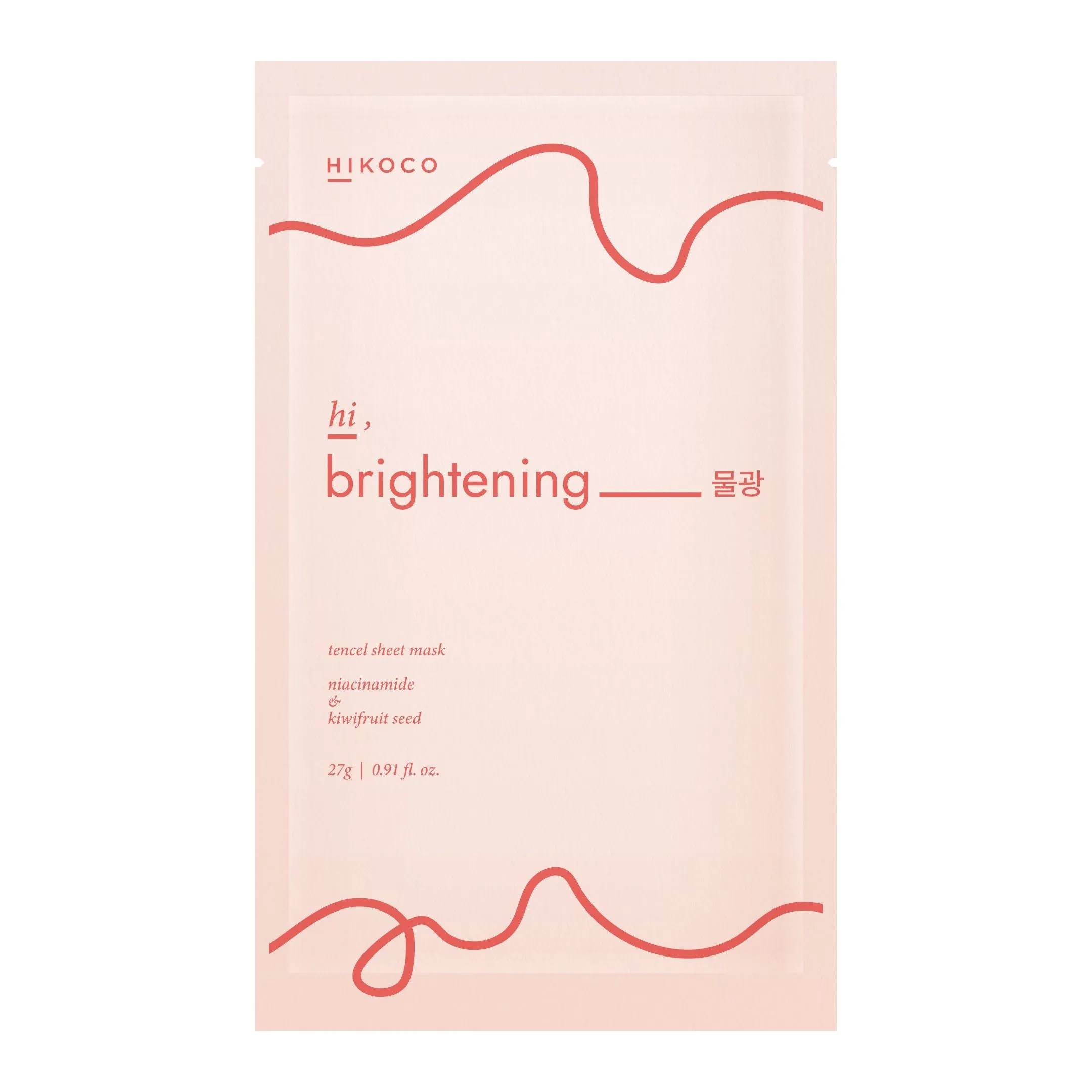 Hi, Brightening Tencel Sheet Mask