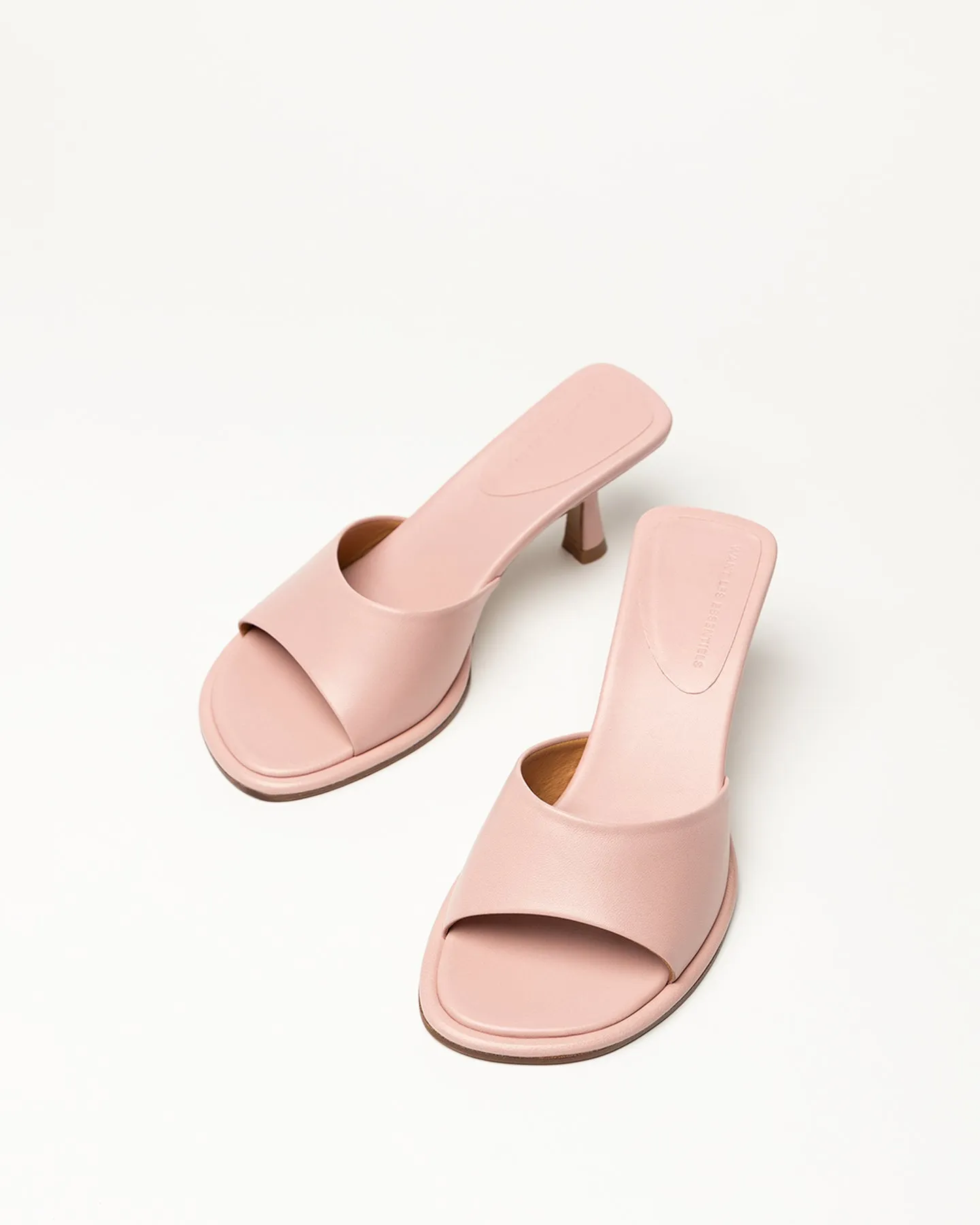 Holton Smooth Leather Heel Sandal