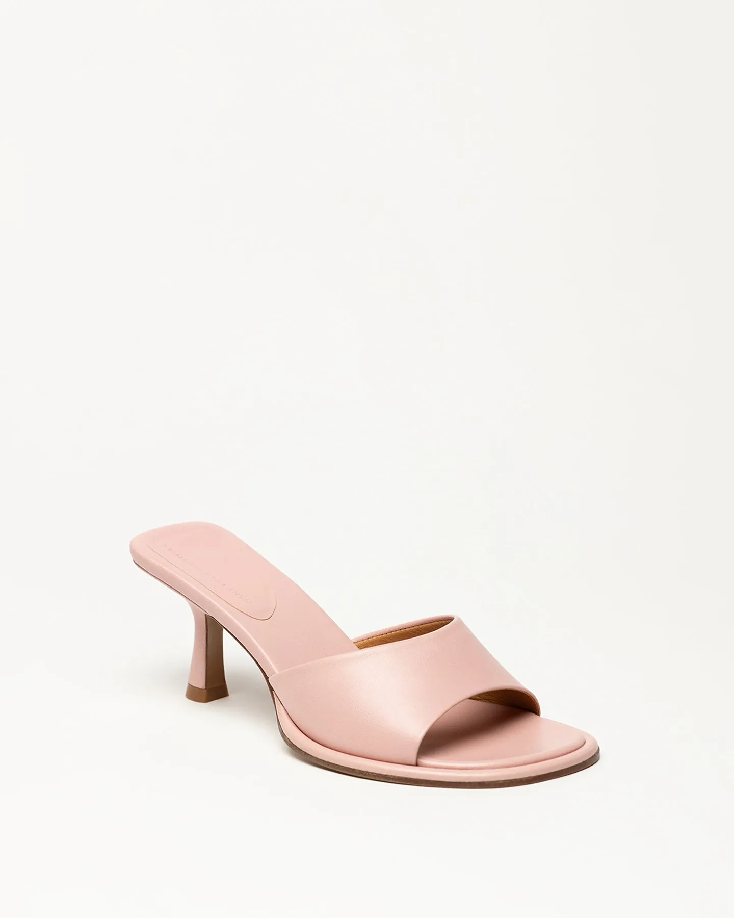 Holton Smooth Leather Heel Sandal