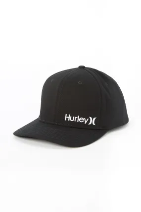 Hurley Guys Black Logo Cap