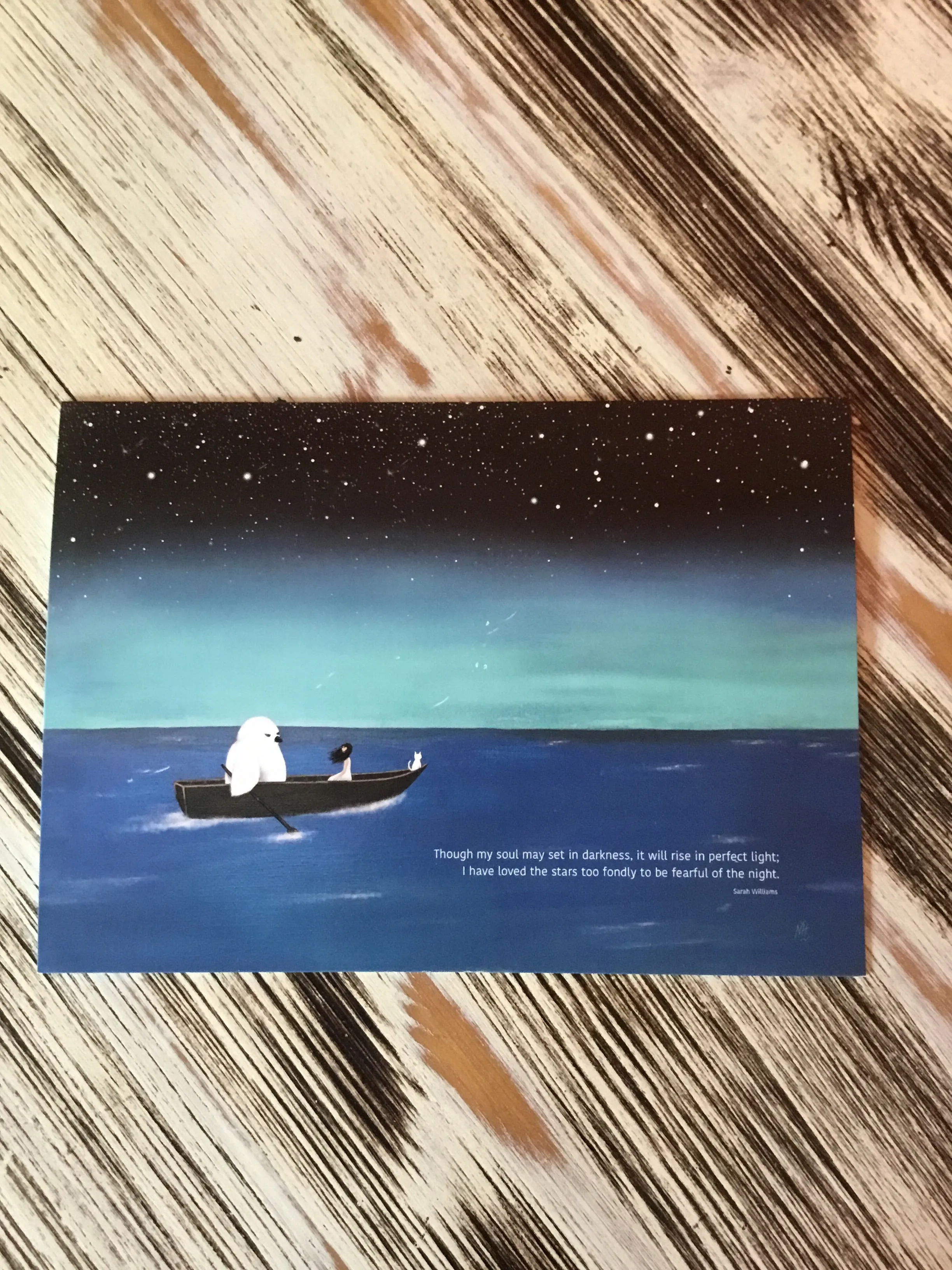 I Have Loved The Stars: Greeting Card