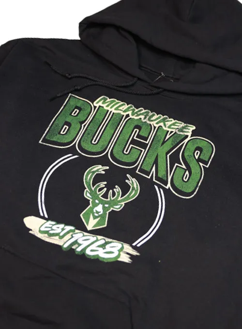 Item Of The Game Old School Milwaukee Bucks Hooded Sweatshirt