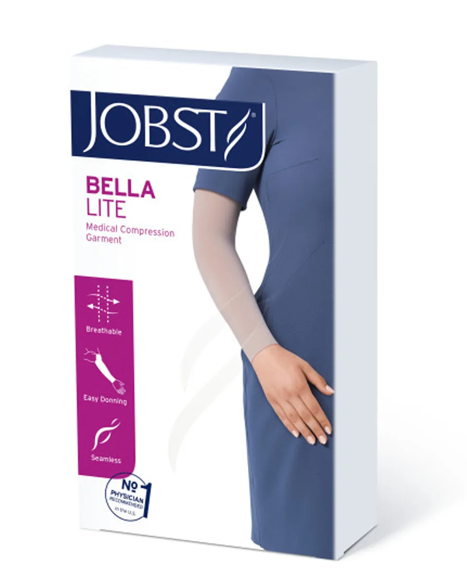 Jobst Bella Strong 30-40mmHg Compression Arm Sleeve With Silicone Top Band