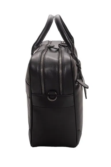 Journeyman Leather 15.6" Laptop Bag | Black